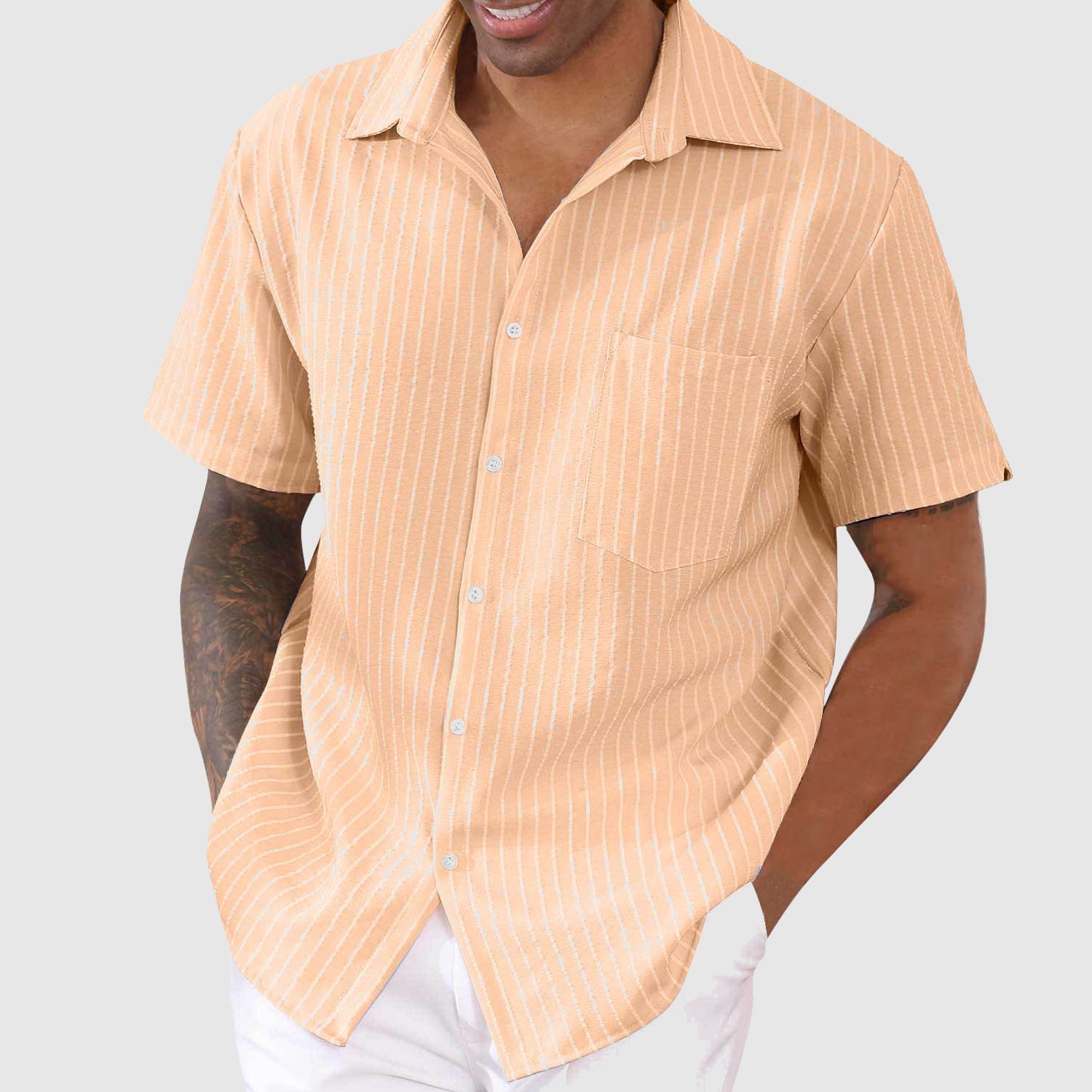 Dan Anthony Aegean Striped Shirt