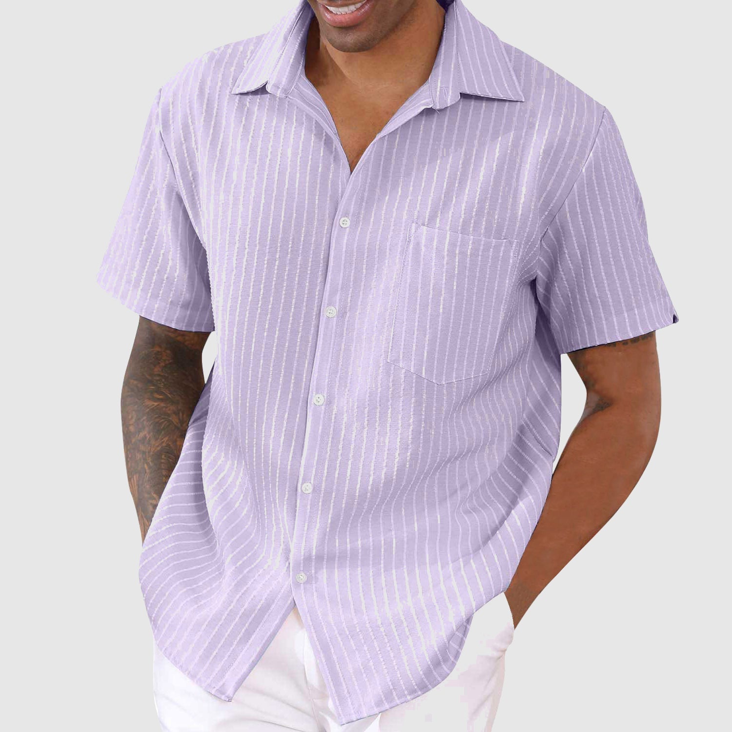 Dan Anthony Aegean Striped Shirt