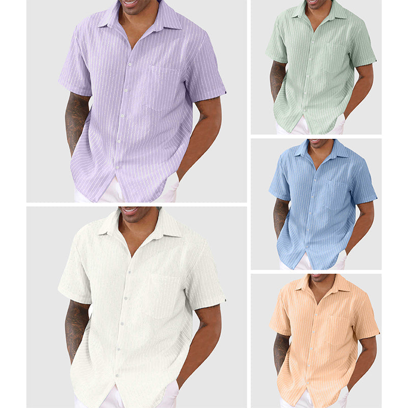 Dan Anthony Aegean Striped Shirt