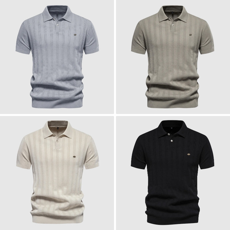 Dan Anthony Knitted Elegance Polo