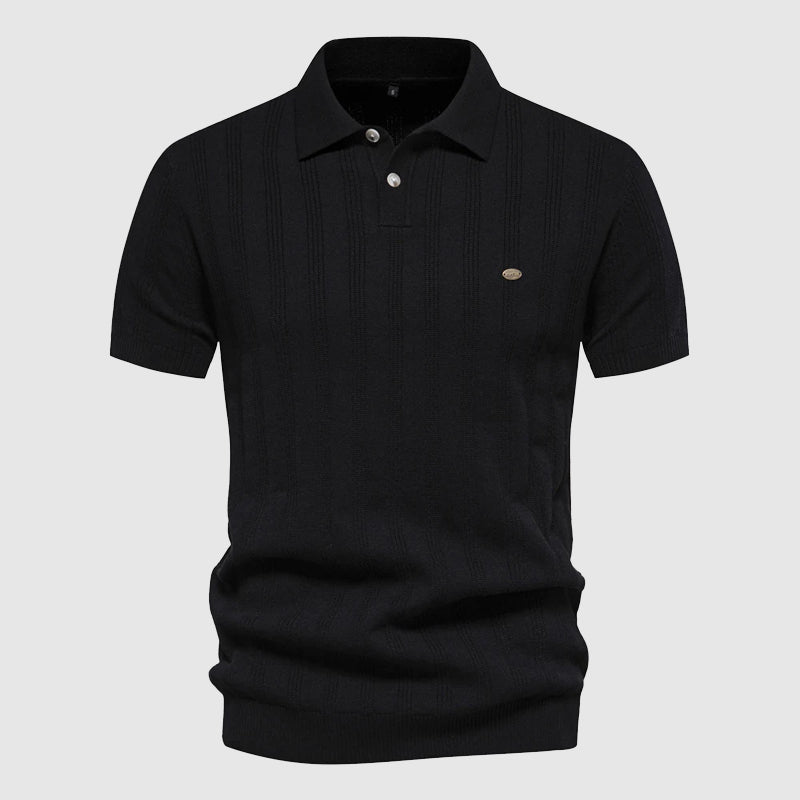 Dan Anthony Knitted Elegance Polo