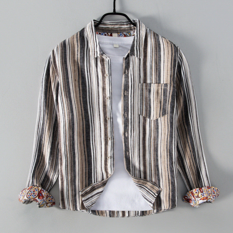 Dan Anthony Summerweave Linen Shirt