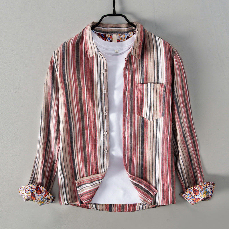 Dan Anthony Summerweave Linen Shirt