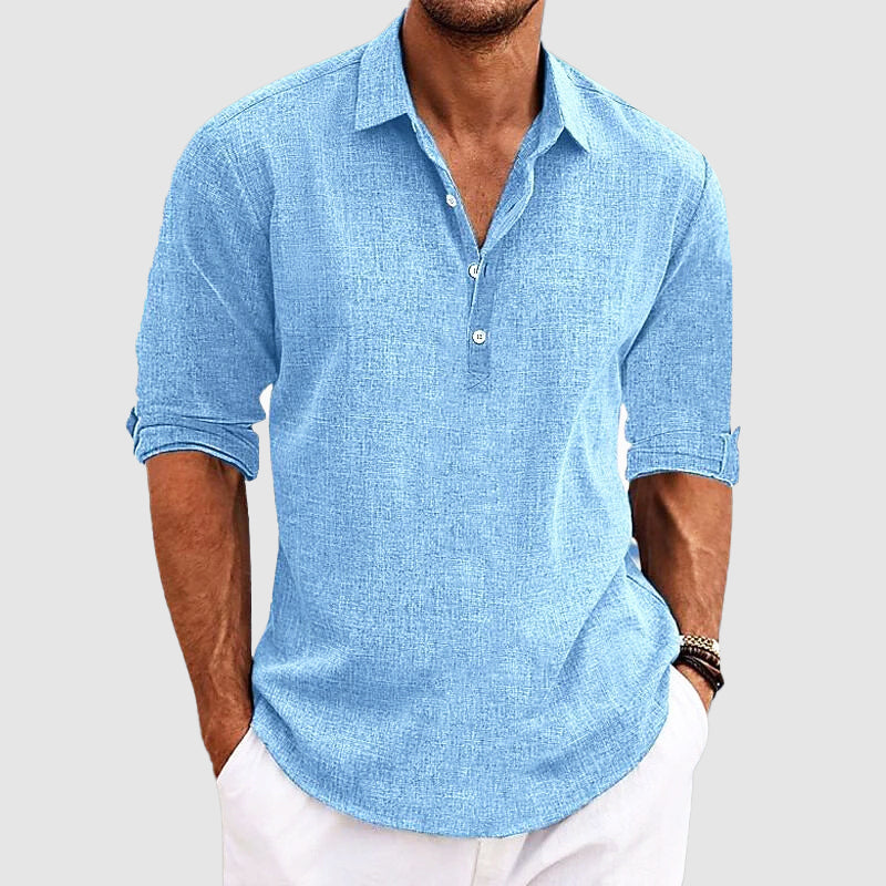 Dan Anthony Sun Port Linen Shirt