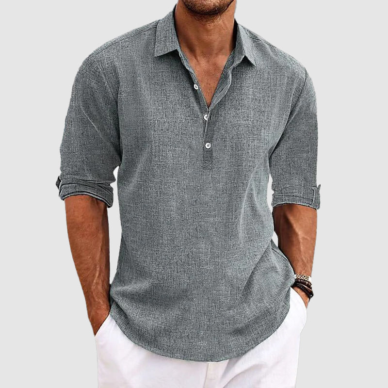 Dan Anthony Sun Port Linen Shirt