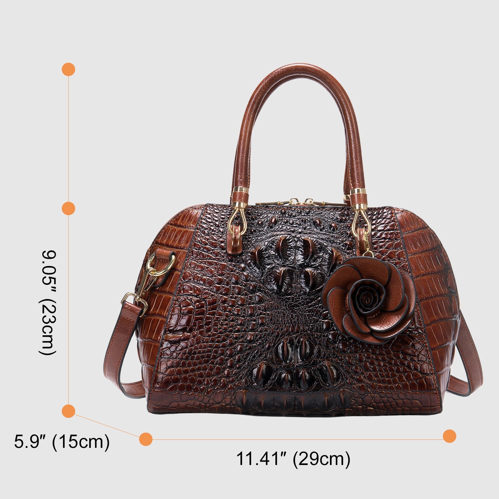 Emie Rose Designer Leather Bag