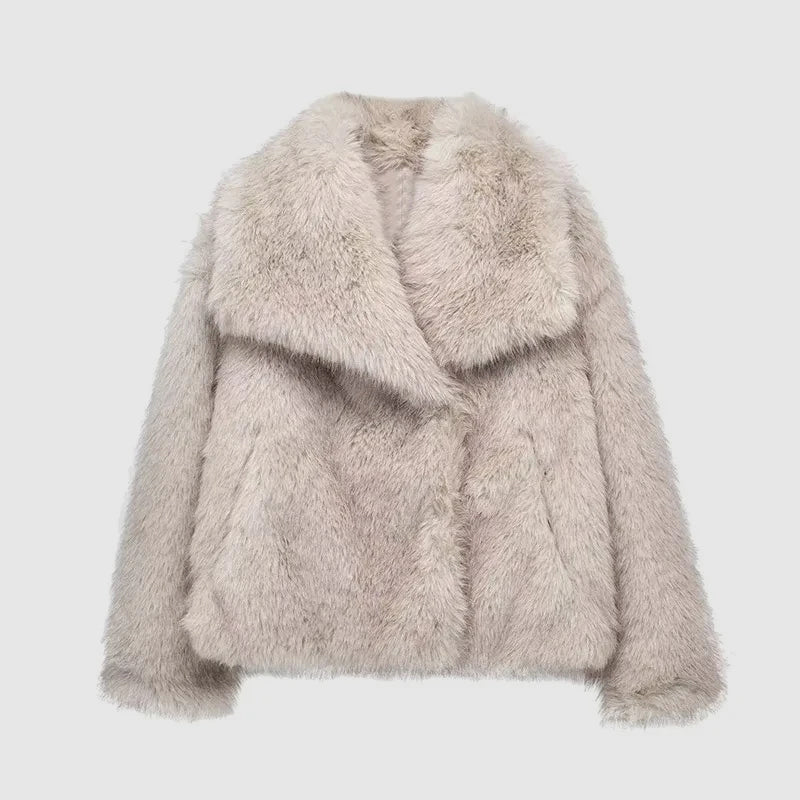 Isabelle Faux Fur Coat