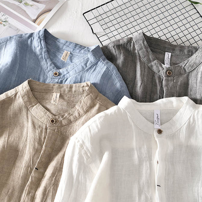John Wellington Voyager Linen Shirt