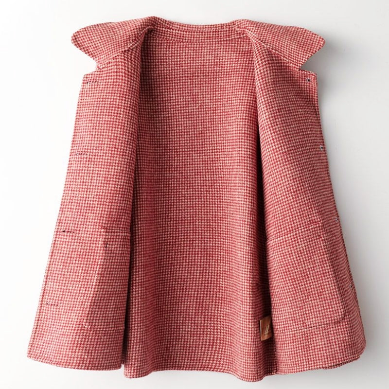 Olivia Grace Plaided Wool Jacket