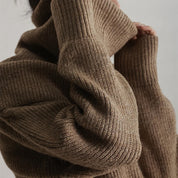 Amelie Knitted Shawl Sweater