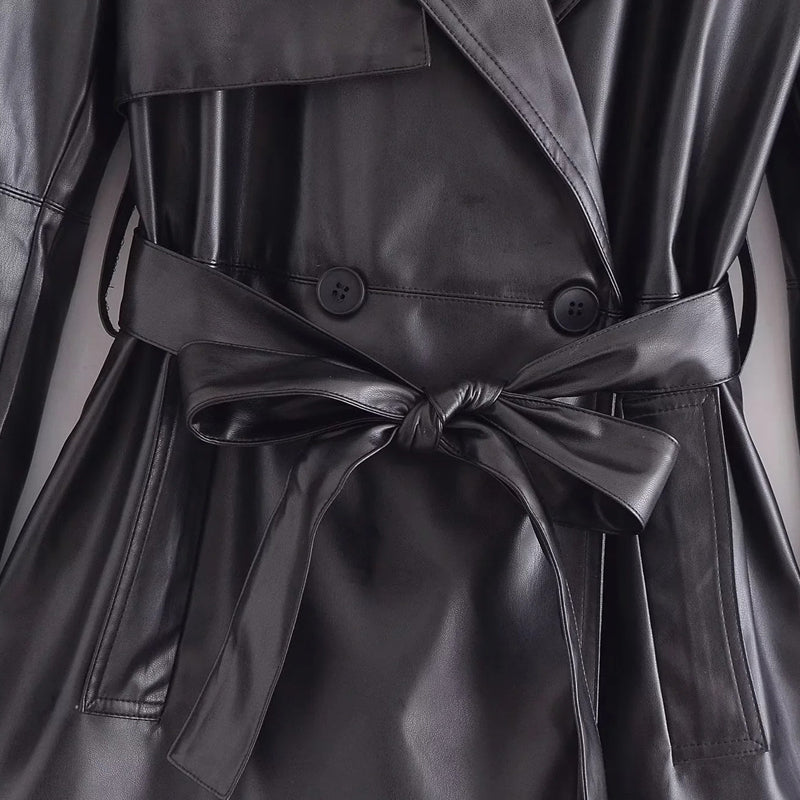 Cavallo Faux Leather Jacket