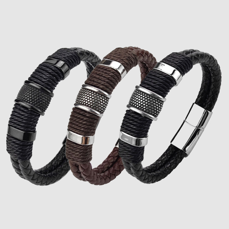 Rustic Mediterranean Charm Bracelet