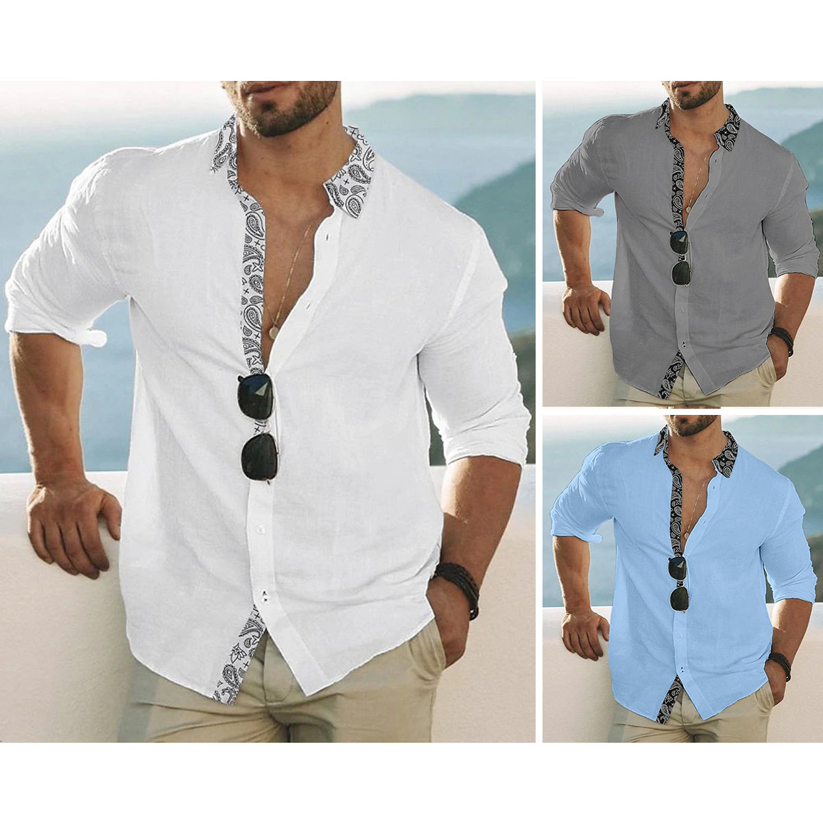 Dan Anthony Casual Paisley Shirt