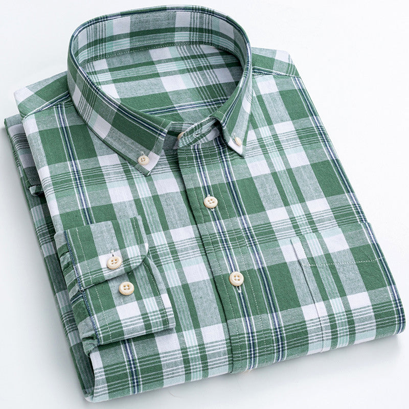 Dan Anthony Plaided Cotton Shirt