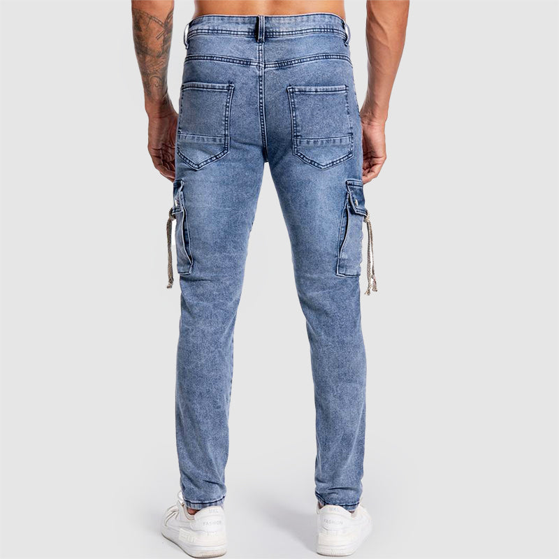 Dan Anthony Slim Fit Multi Pocket Jeans