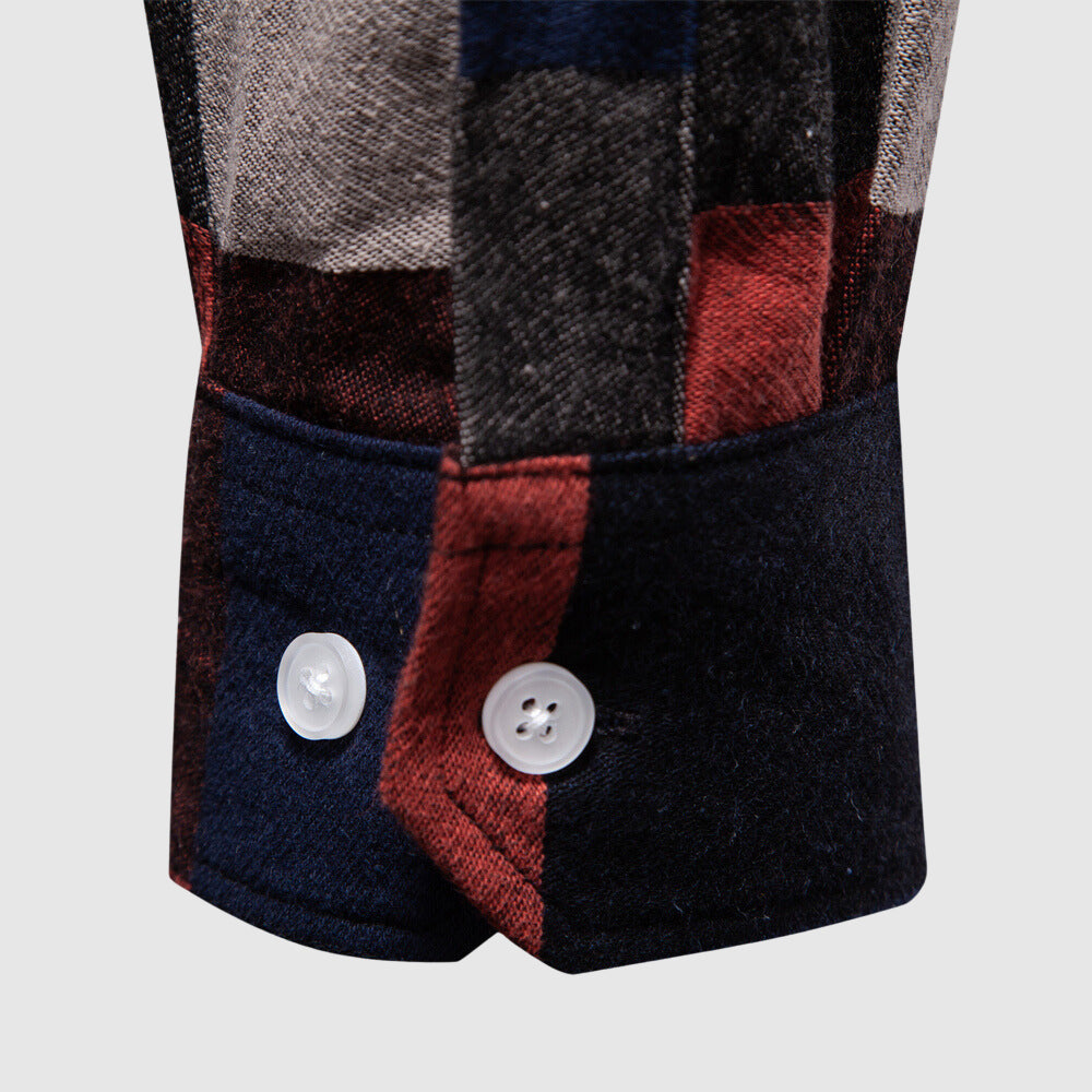 Dan Anthony Traditional Plaid Shirt