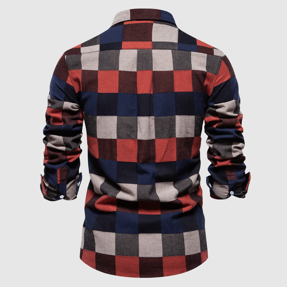 Dan Anthony Traditional Plaid Shirt
