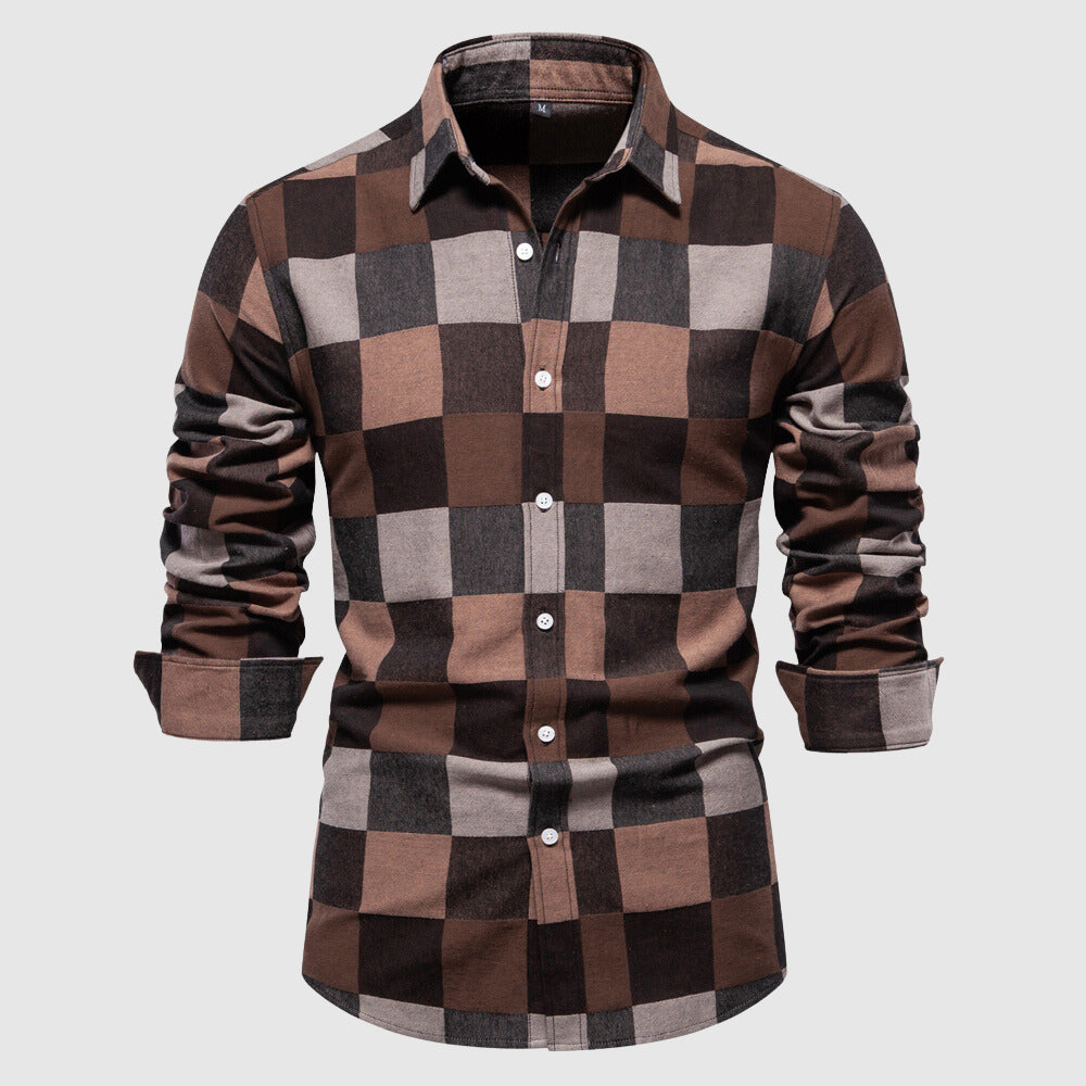 Dan Anthony Traditional Plaid Shirt