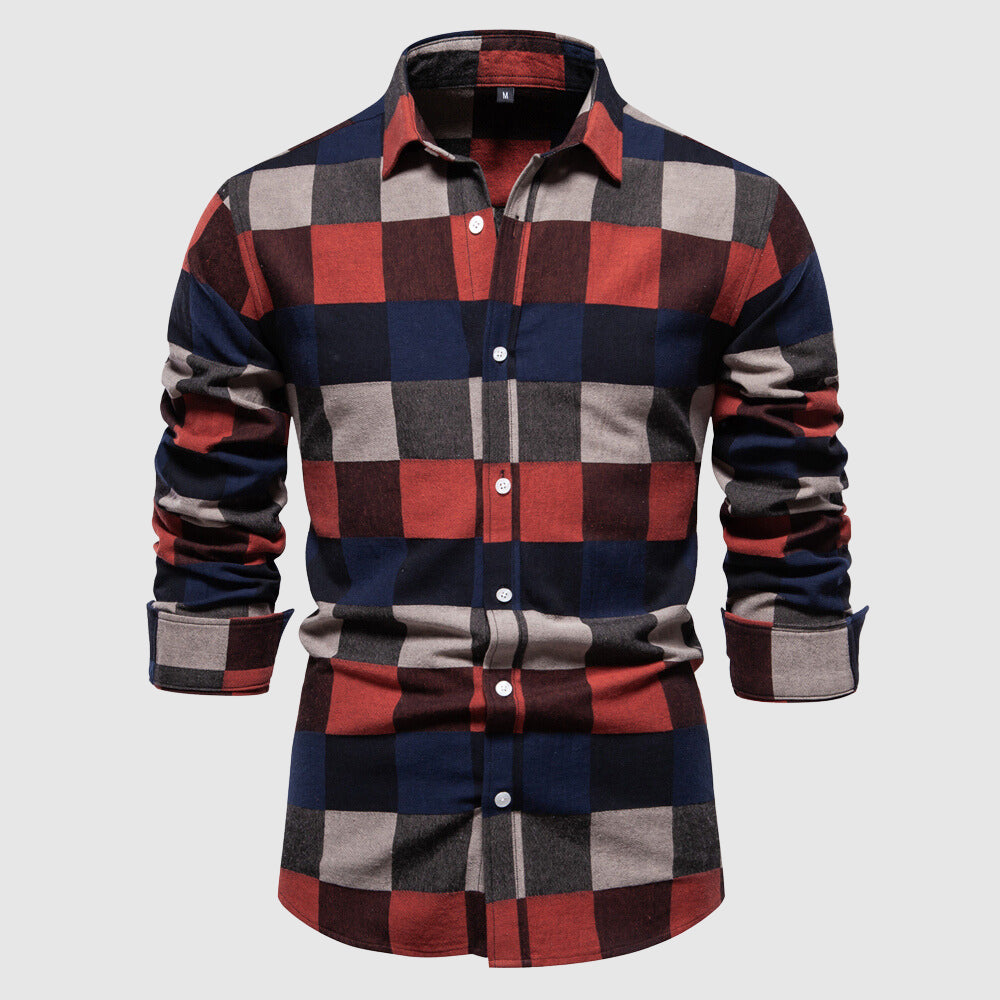 Dan Anthony Traditional Plaid Shirt