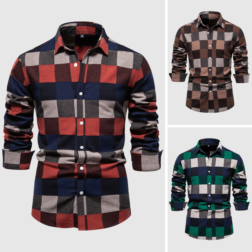 Dan Anthony Traditional Plaid Shirt