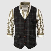 John Wellington Vintage Tweed Vest