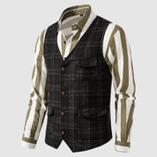 John Wellington Vintage Tweed Vest