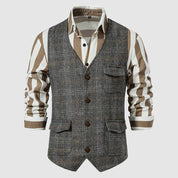 John Wellington Vintage Tweed Vest