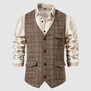 John Wellington Vintage Tweed Vest