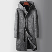 Massimo Hooded Long Coat