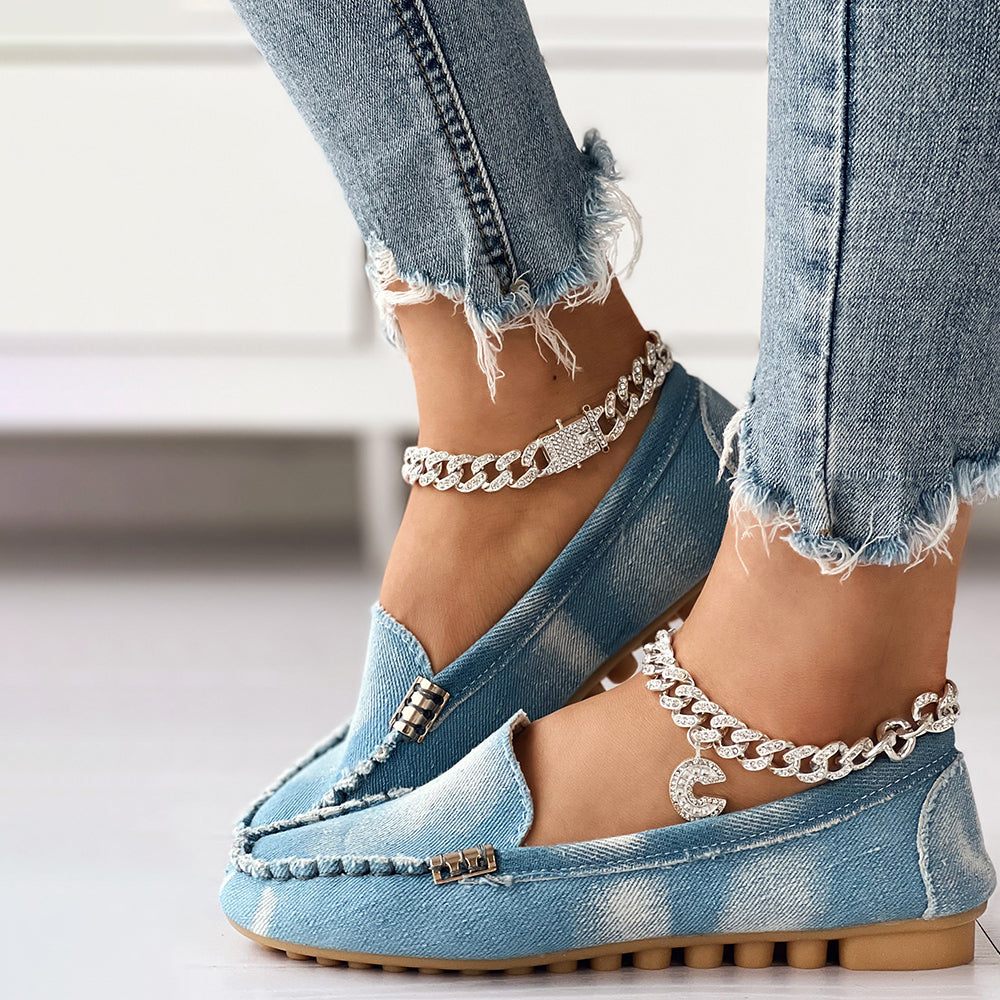 Olivia Klein Opulent Casual Loafers