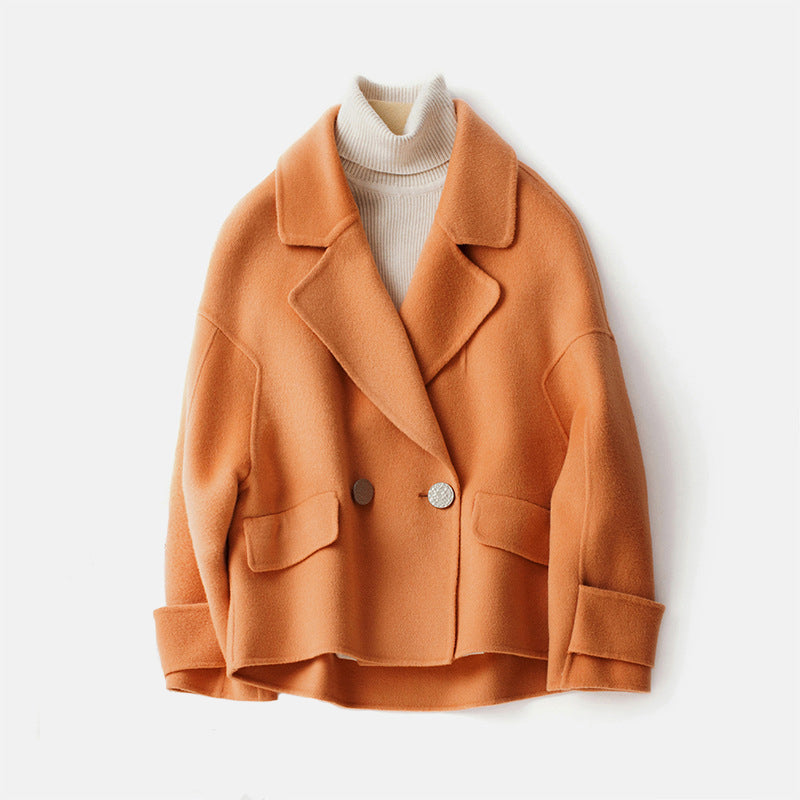 Olivia Klein Vintage Cropped Wool Coat