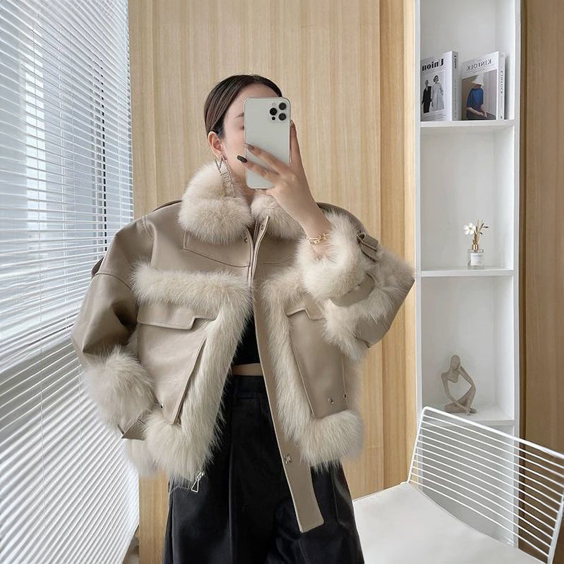 Roxy Faux Leather Jacket