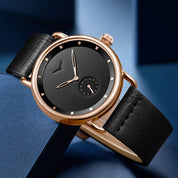Dan Anthony Sleek Leather Watch