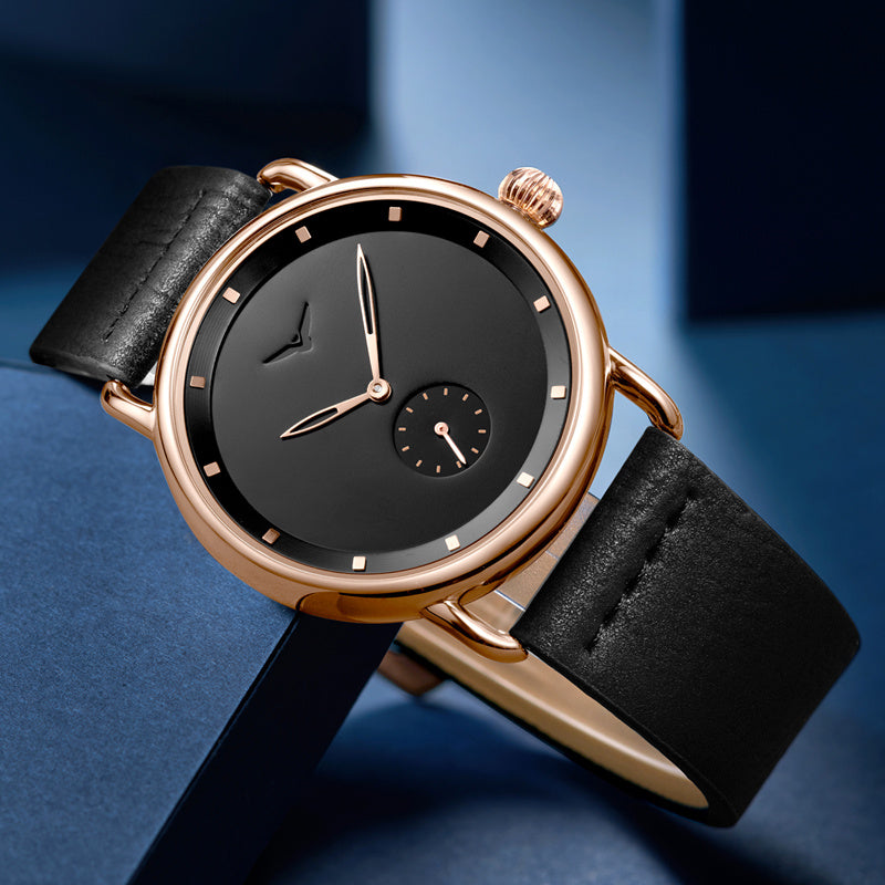 Dan Anthony Sleek Leather Watch