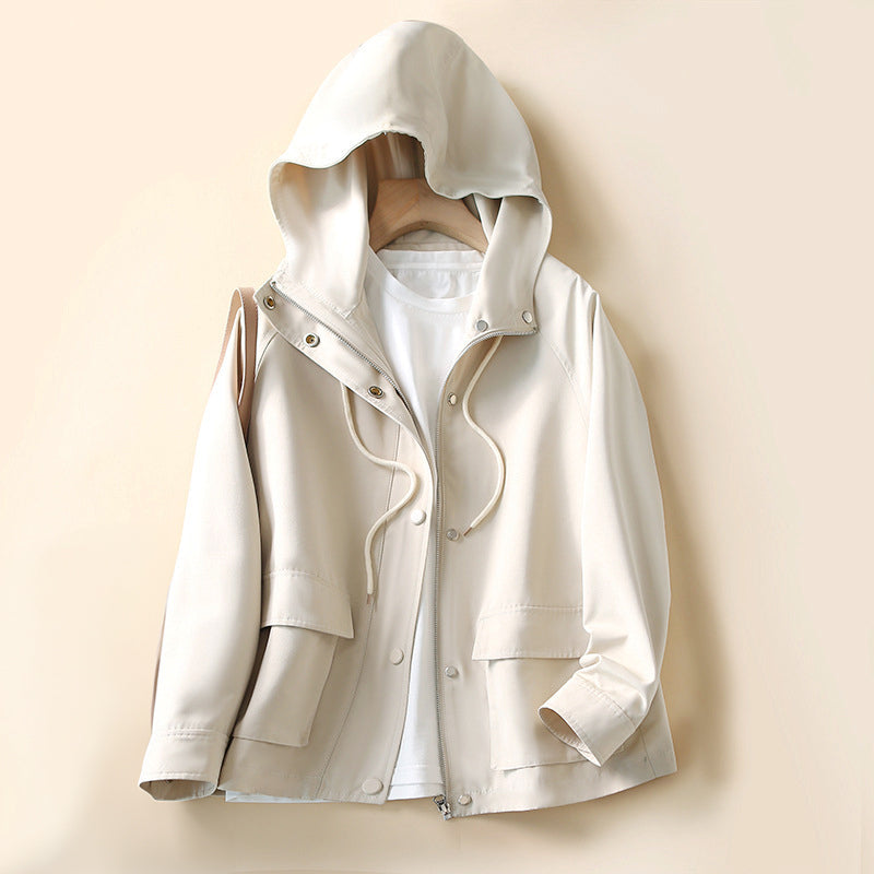 Zoe Windbreaker Hooded Jacket
