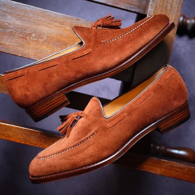 Dan Anthony Athens Suede Loafers