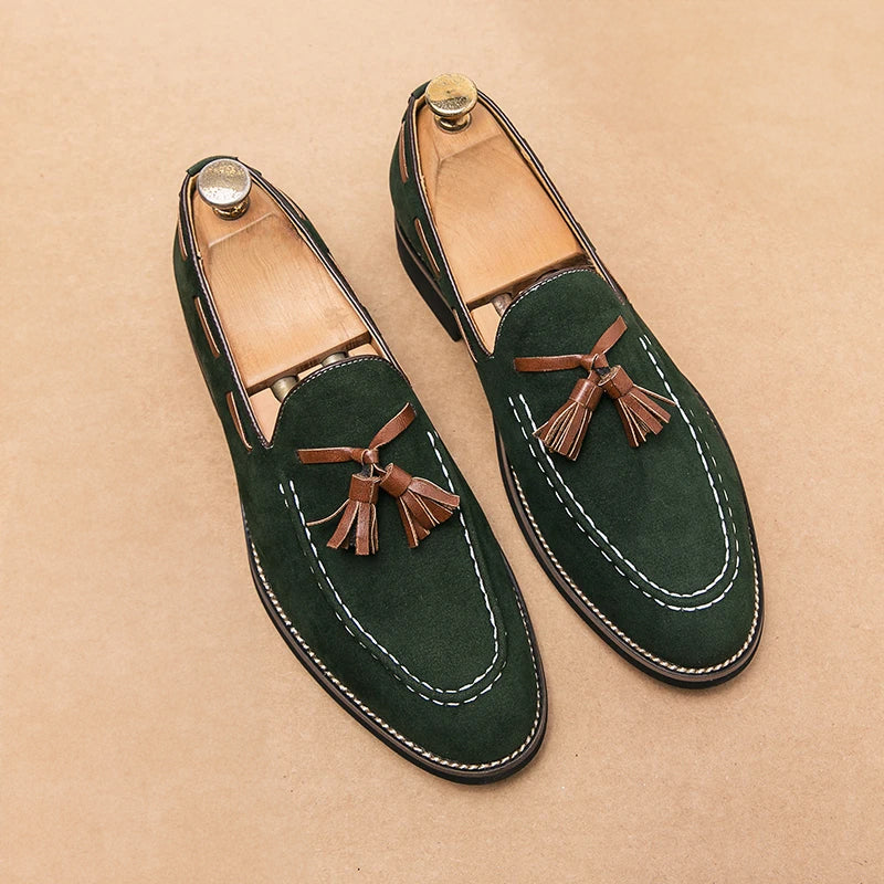 Dan Anthony Athens Suede Loafers