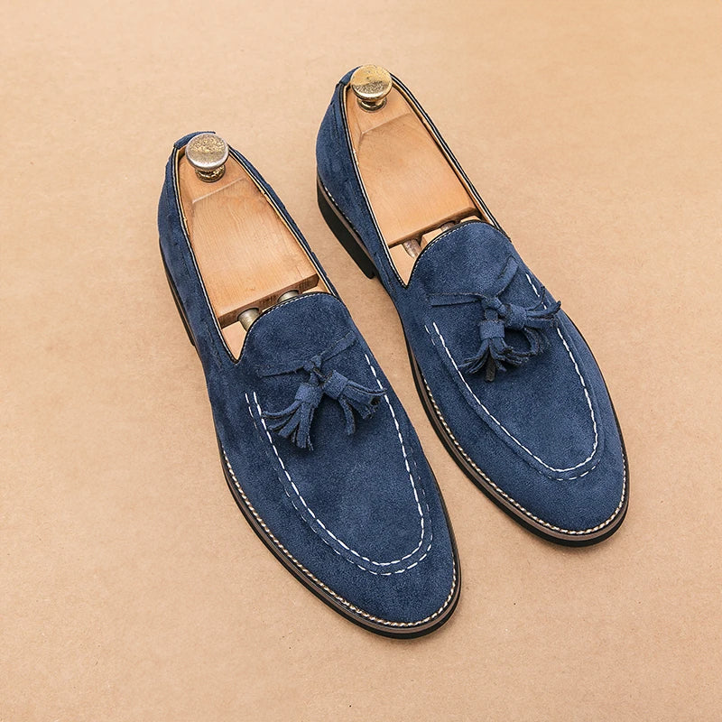 Dan Anthony Athens Suede Loafers