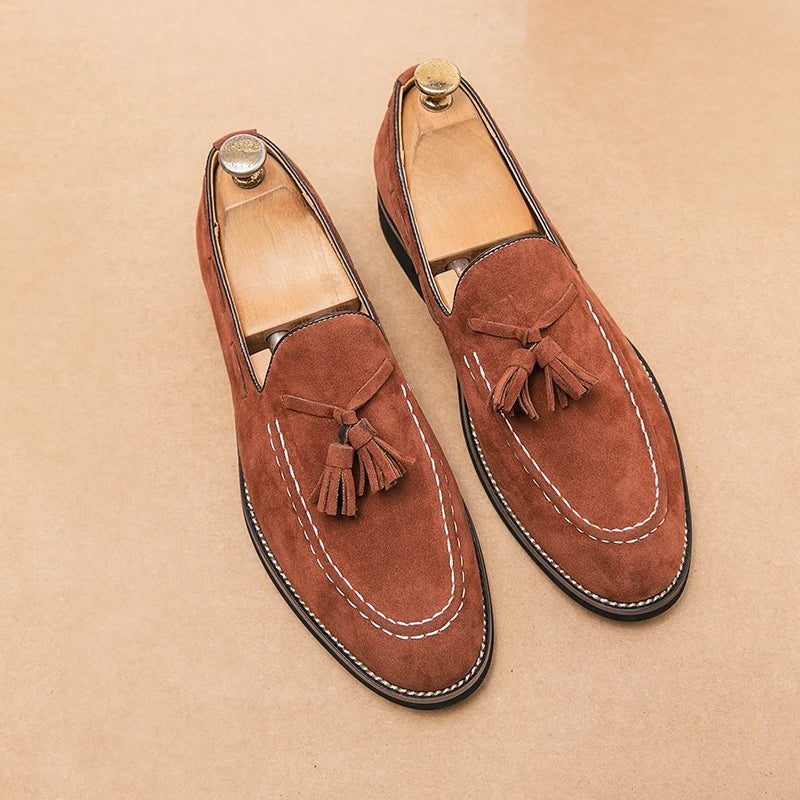 Dan Anthony Athens Suede Loafers