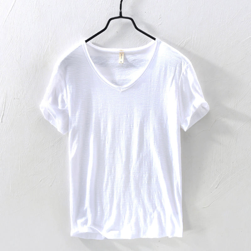 Dan Anthony Cielo Cotton Shirt in White