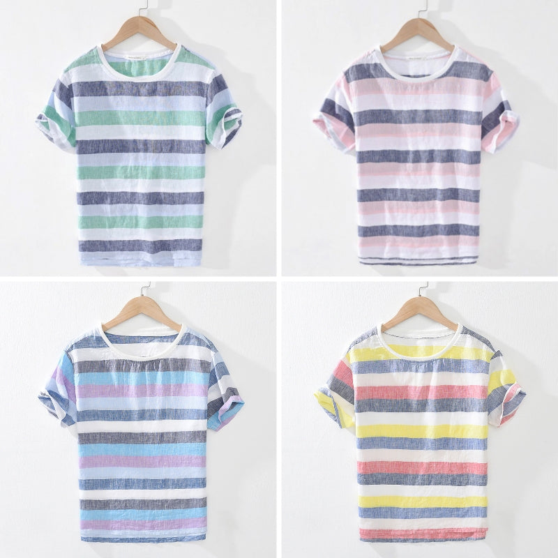 Dan Anthony Colorburst Stripes Shirt