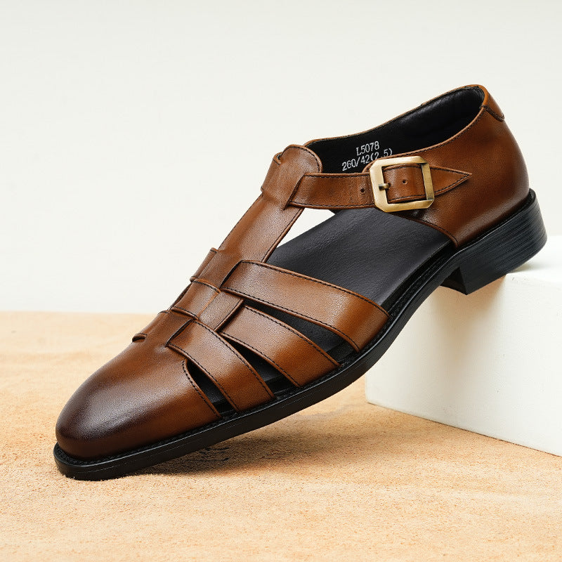 Dan Anthony Luxe Leather Sandals