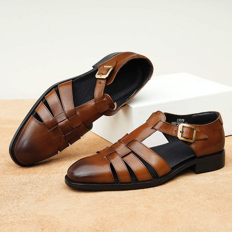 Dan Anthony Luxe Leather Sandals