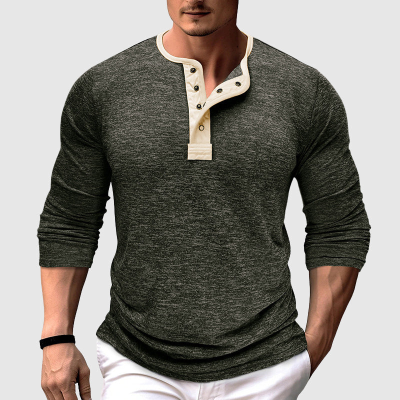 Dan Anthony Timeless Comfort Henley Shirt