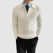 John Wellington Comfy Polo Sweater