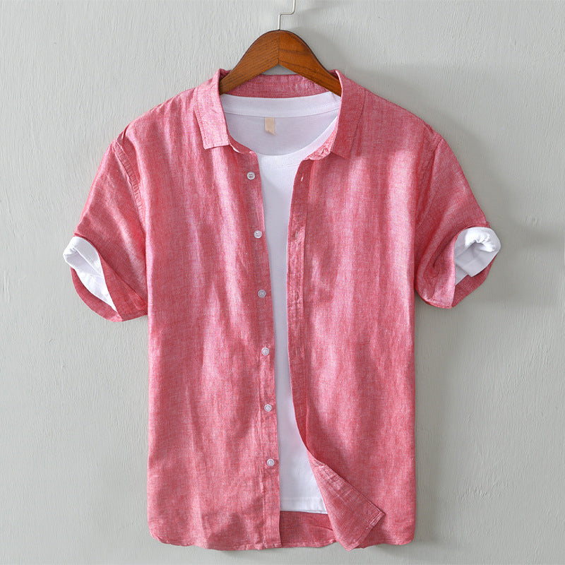 John Wellington Relaxed Linen Shirt