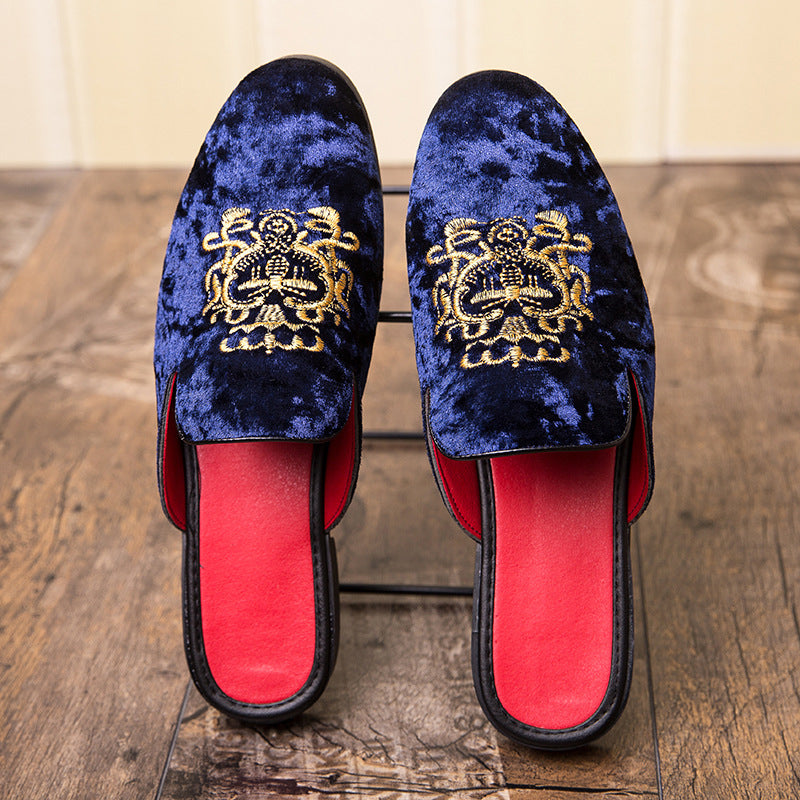 Le Regal Velvet Shoes by John Wellington