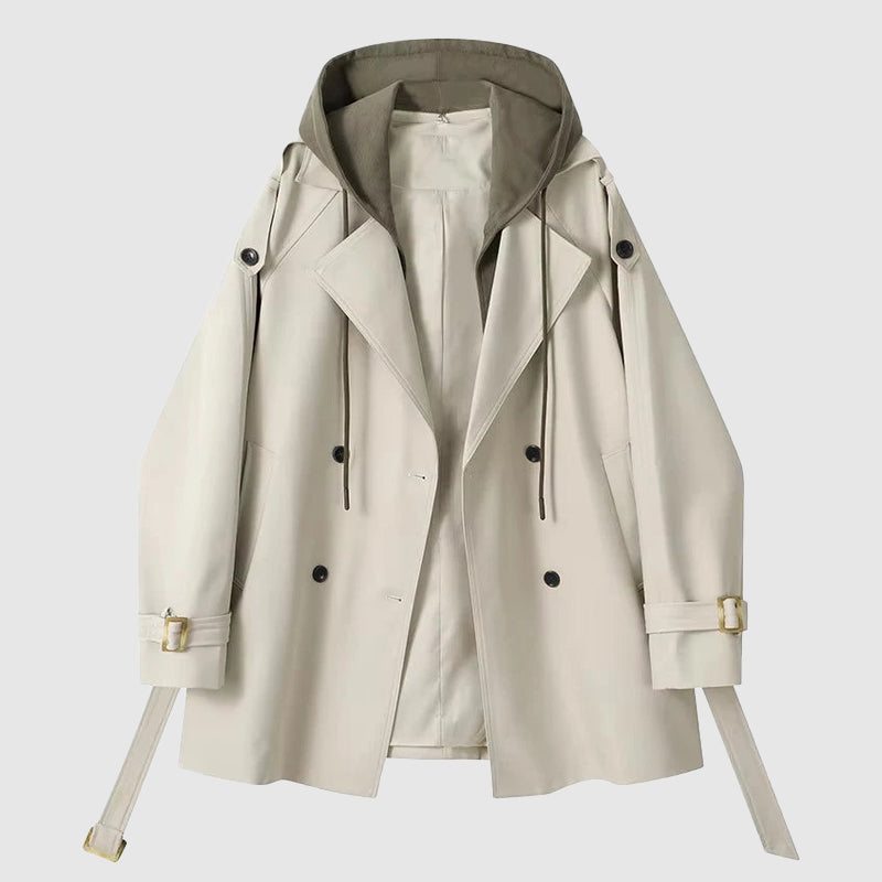 Lucille L'Élégance Hooded Trench Coat