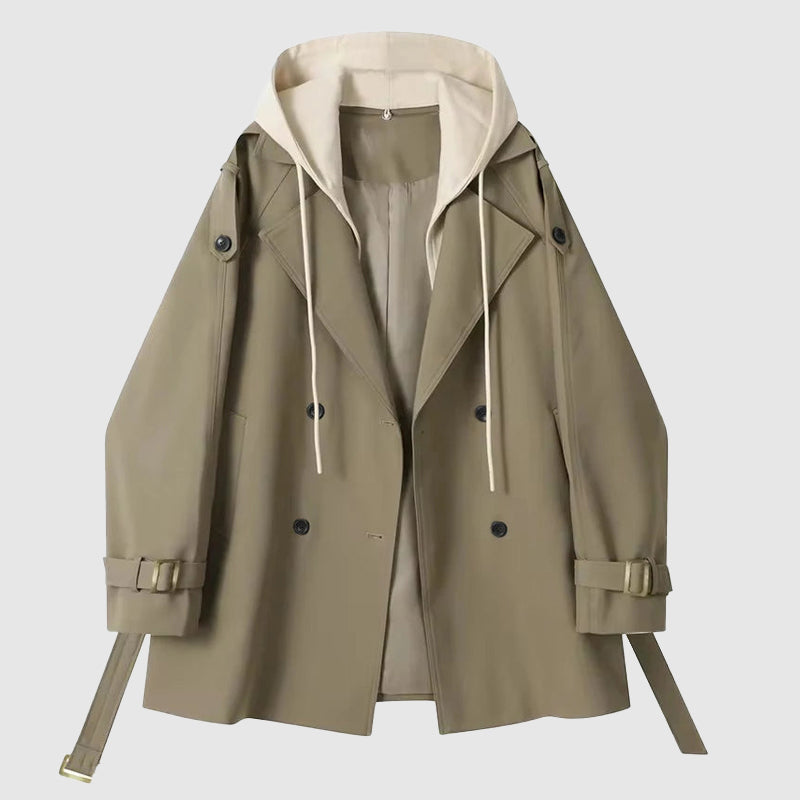 Lucille L'Élégance Hooded Trench Coat