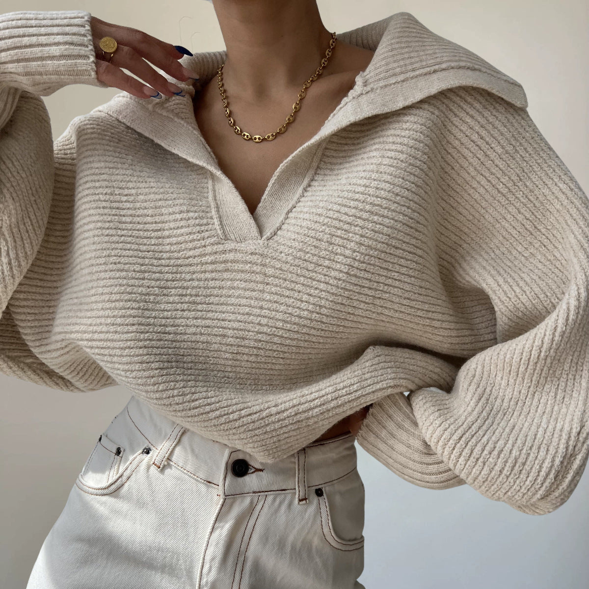 Olivia Klein Everly Knit Sweater